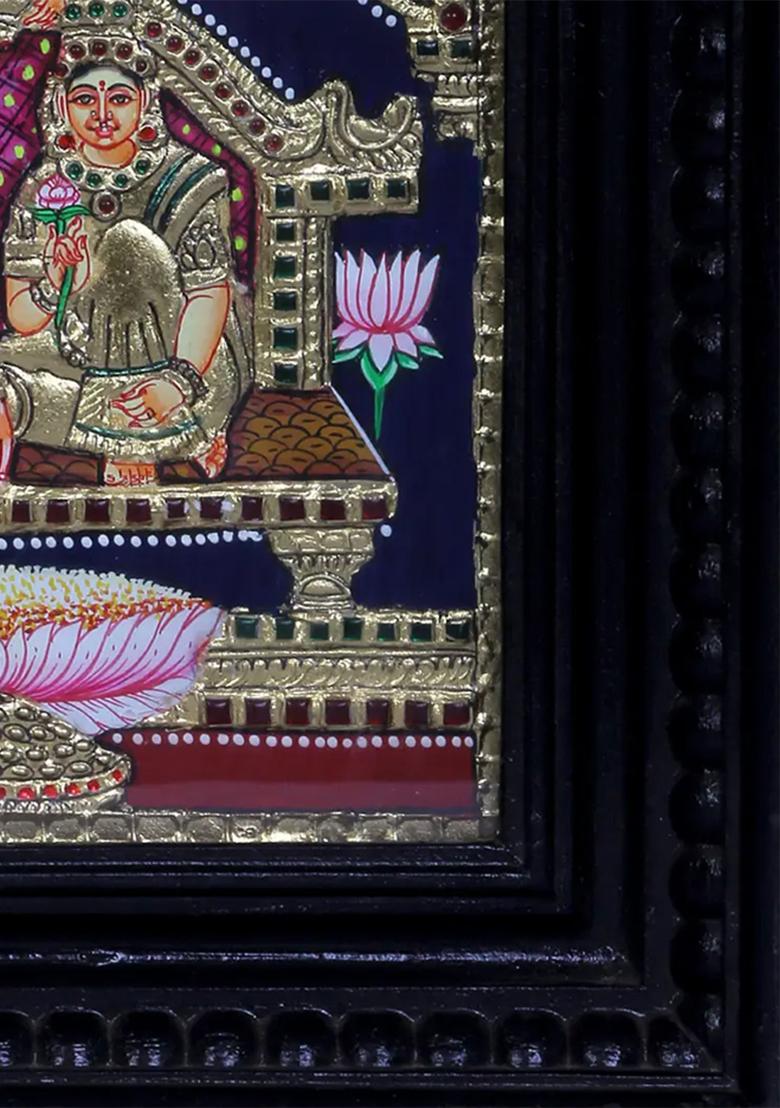Lakshmi Lord Kubera Tanjore Painting