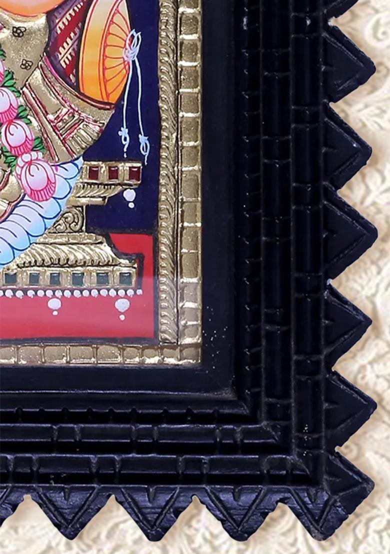 Goddess Saraswati Tanjore Painting