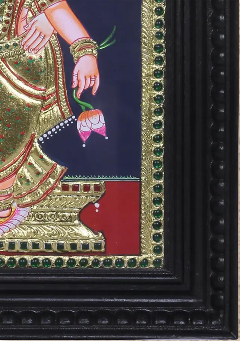 Radha Krishna Tanjore Painting 24K Gold