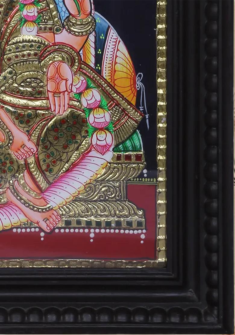 Goddess Dhan Lakshmi Tanjore Painting