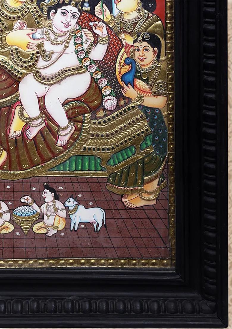 Bal Krishna With Maa Yashoda