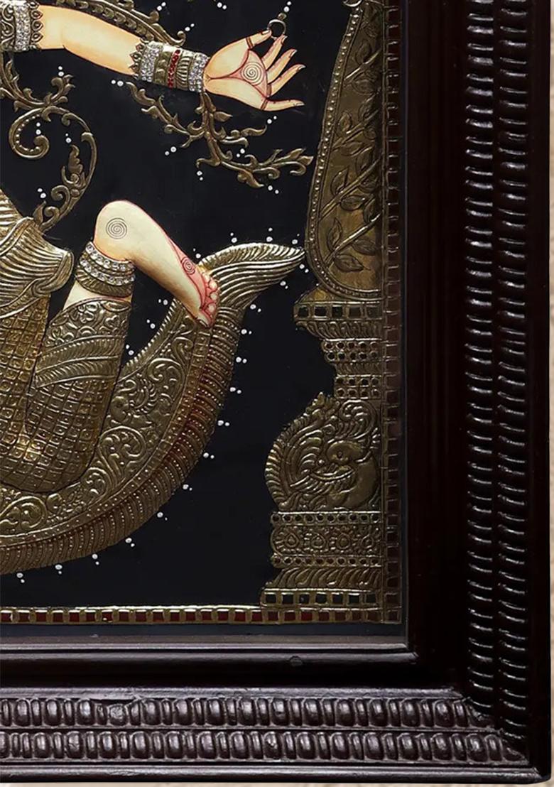 Devi Sita Tanjore Painting 24K Gold