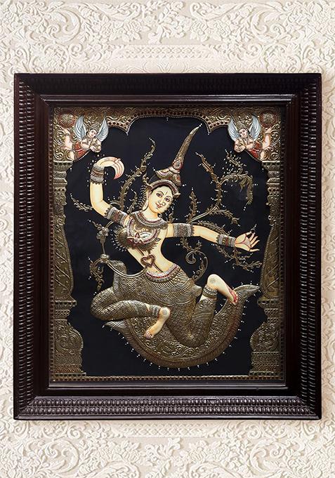 Devi Sita Tanjore Painting 24K Gold