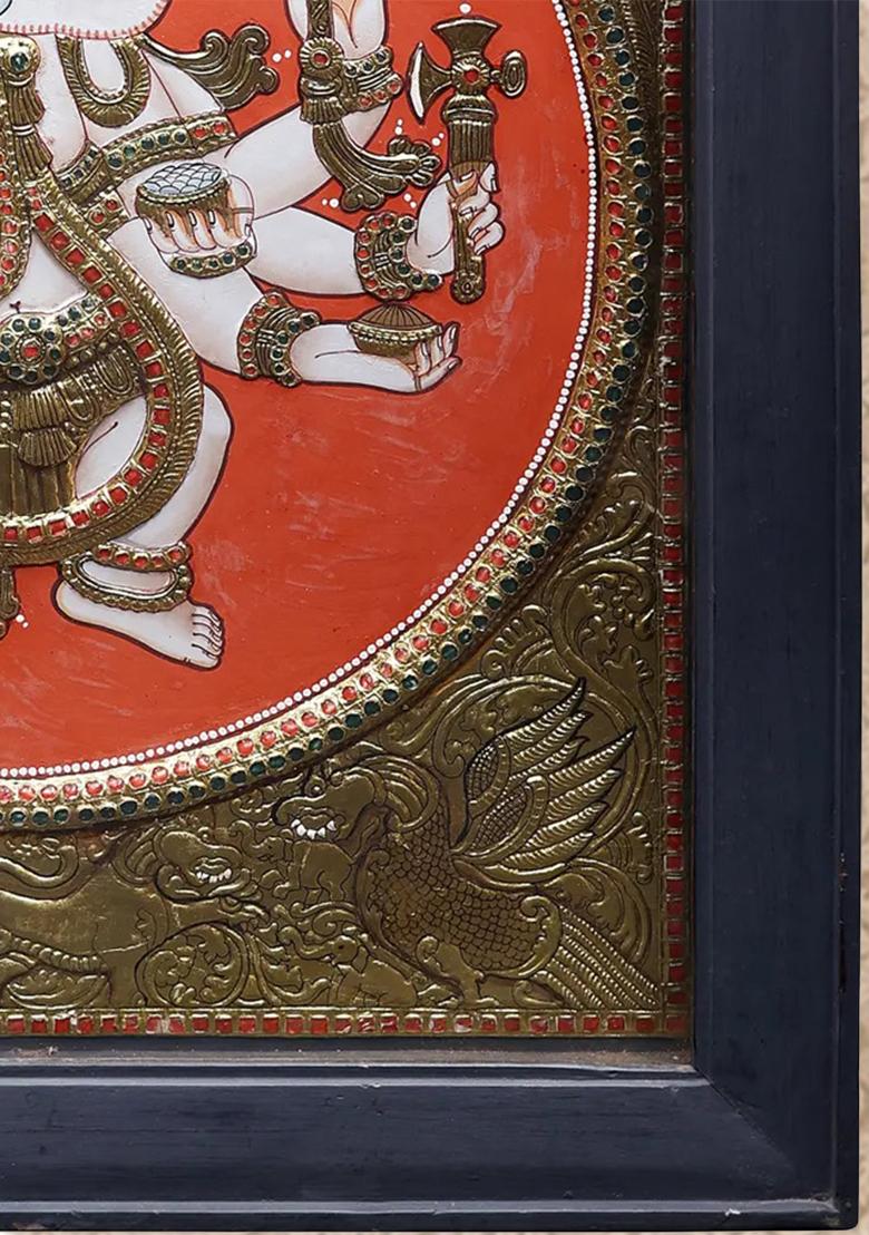 Lord Ganesha Tanjore Painting