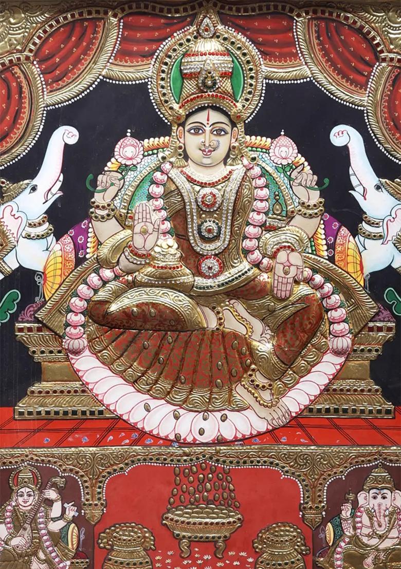 Shree Ranganatha Swamy Tanjore Painting