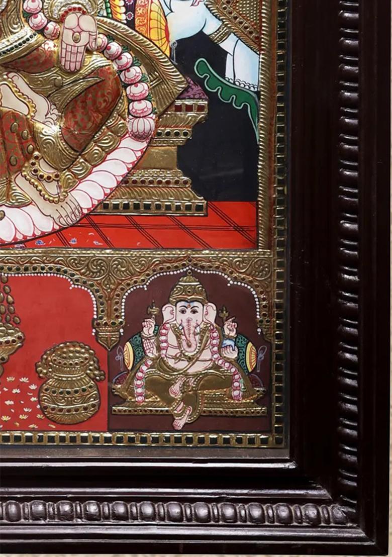 Shree Ranganatha Swamy Tanjore Painting