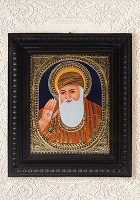 Guru Nanak Sahib Tanjore Painting