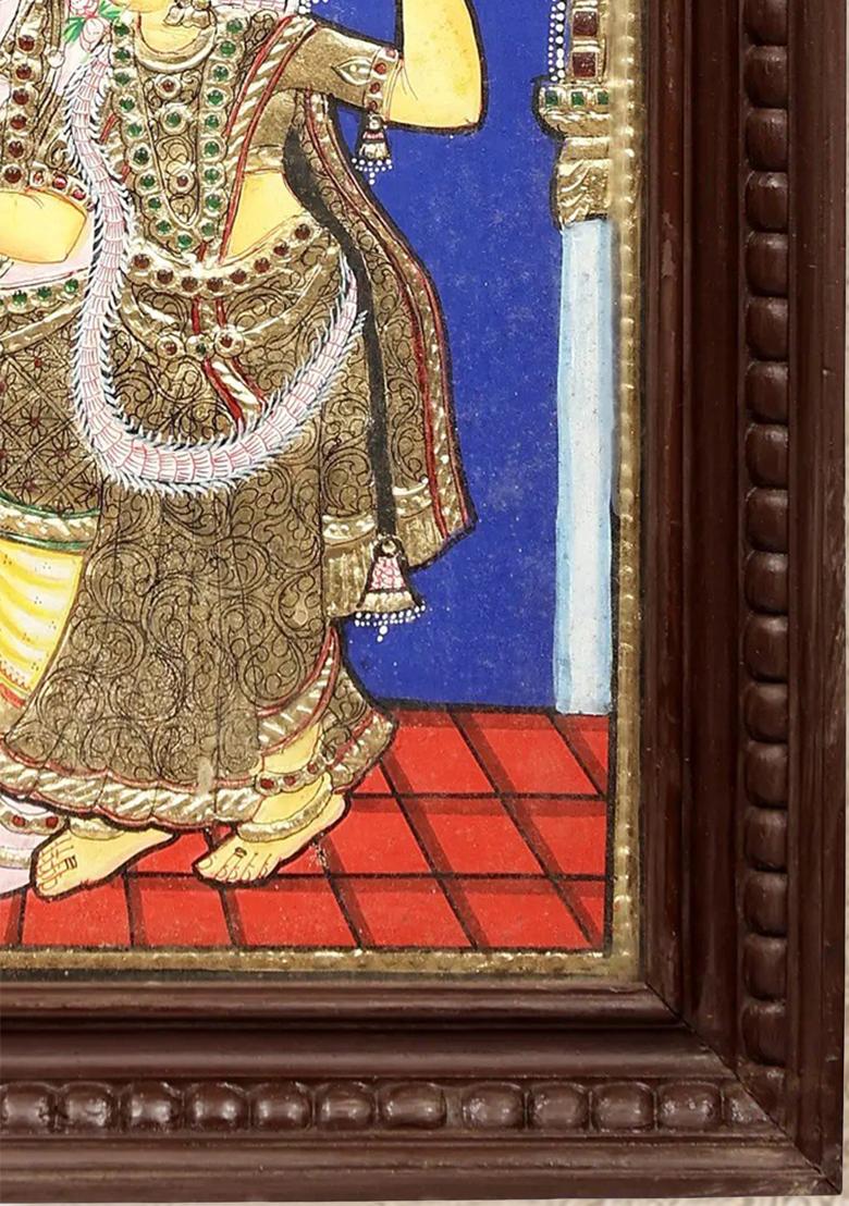 Radha Krishna Tanjore Painting