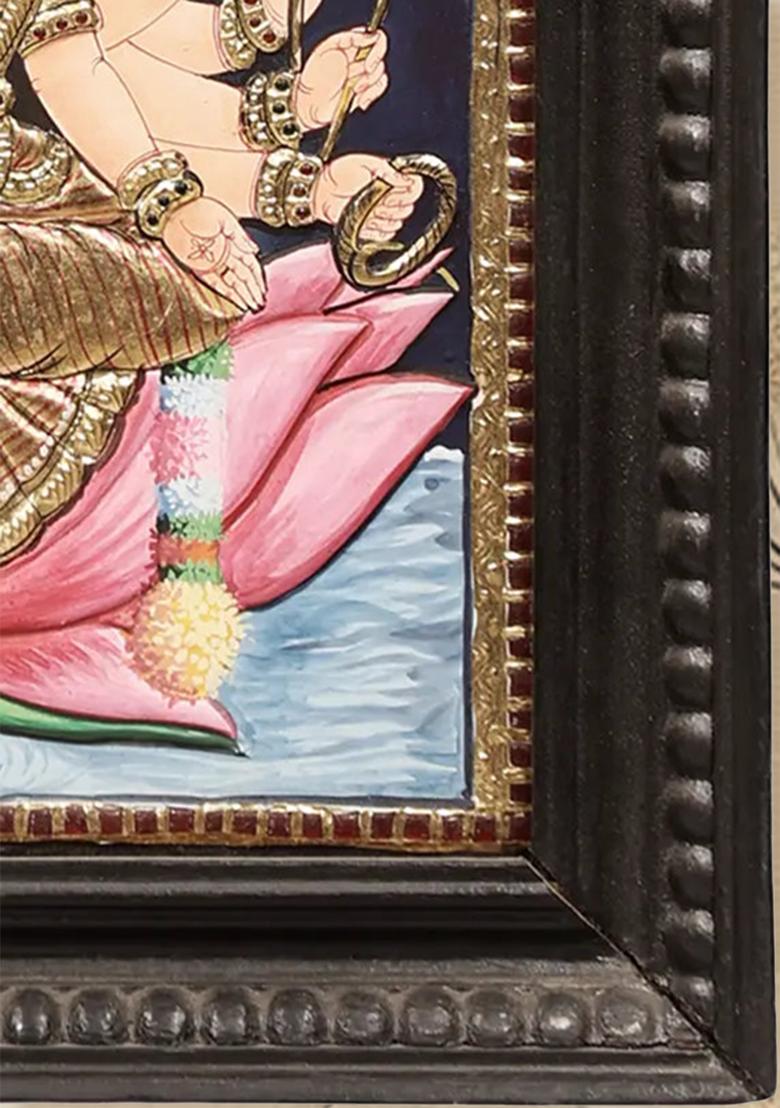 Goddess Gayatri Devi Tanjore Painting