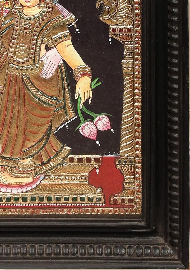 Radha Krishna Tanjore Painting 24K Gold