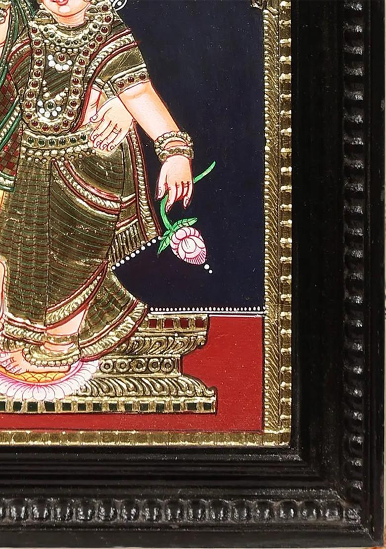 Radha Krishna Tanjore Painting 24K Gold