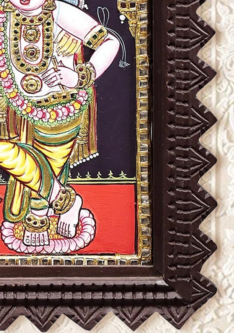 Radha Krishna Tanjore Painting 24K Gold