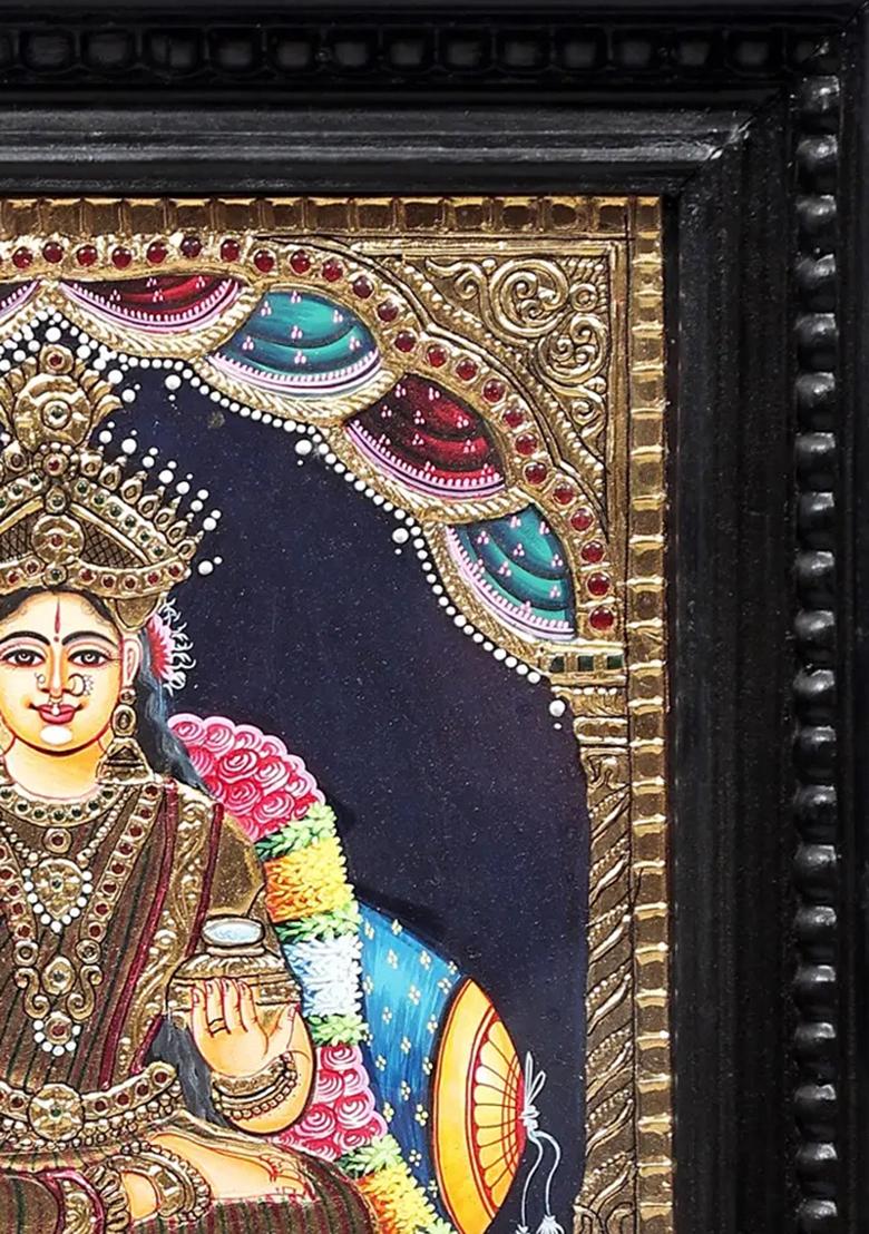 Goddess Annapurna Tanjore Painting