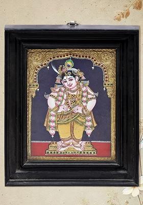 Lord Krishna Tanjore Painting