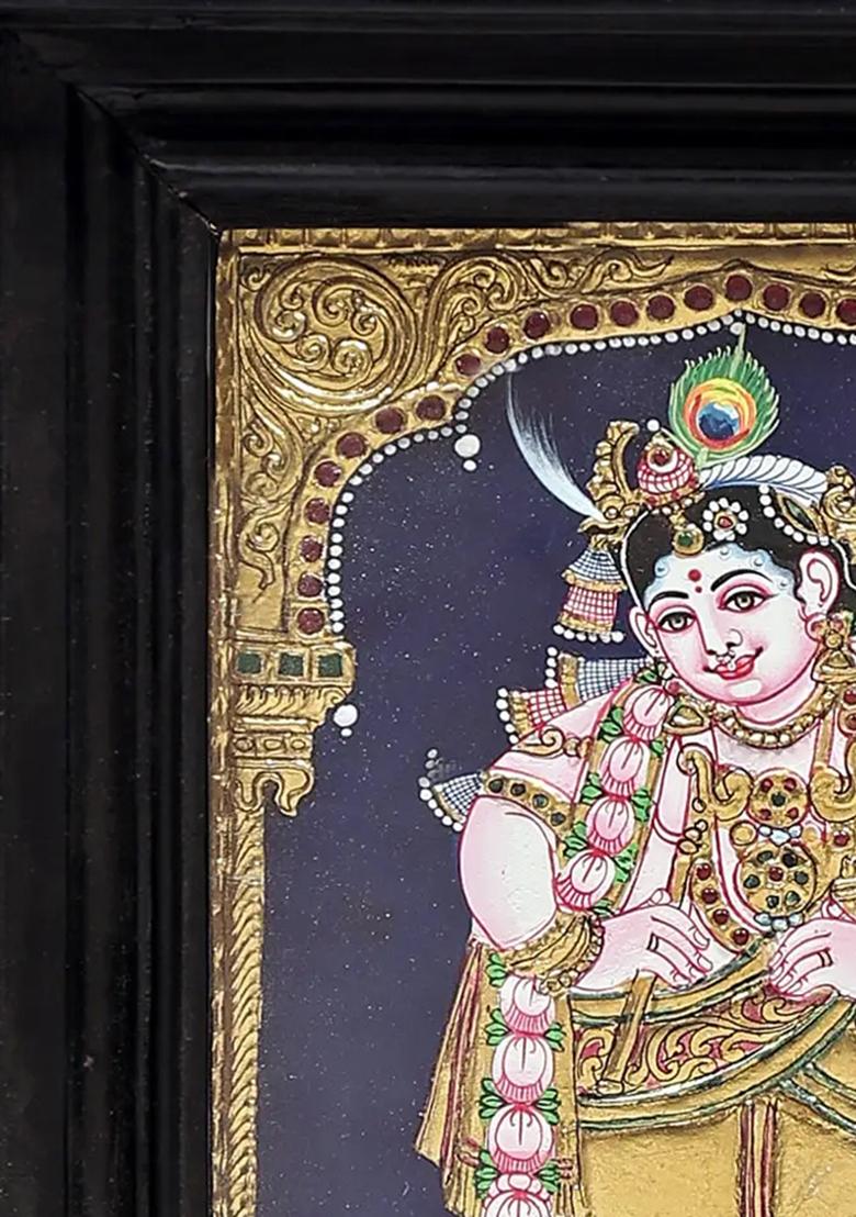 Lord Krishna Tanjore Painting