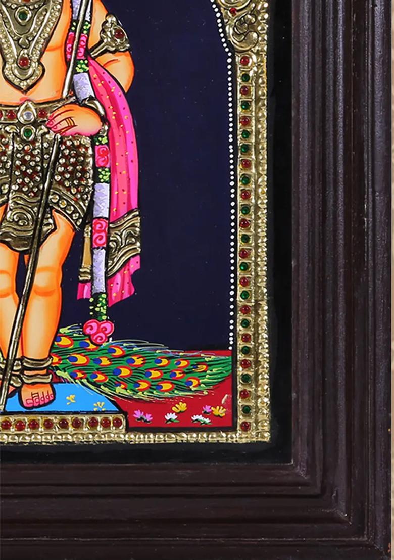 Lord Ktikeya Tanjore Painting