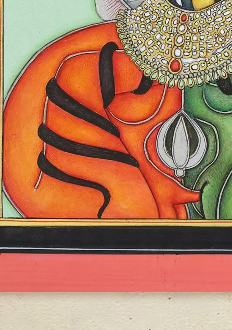 Divine Union Tantric Art of Param Shiva A Mystical Fusion of Energies