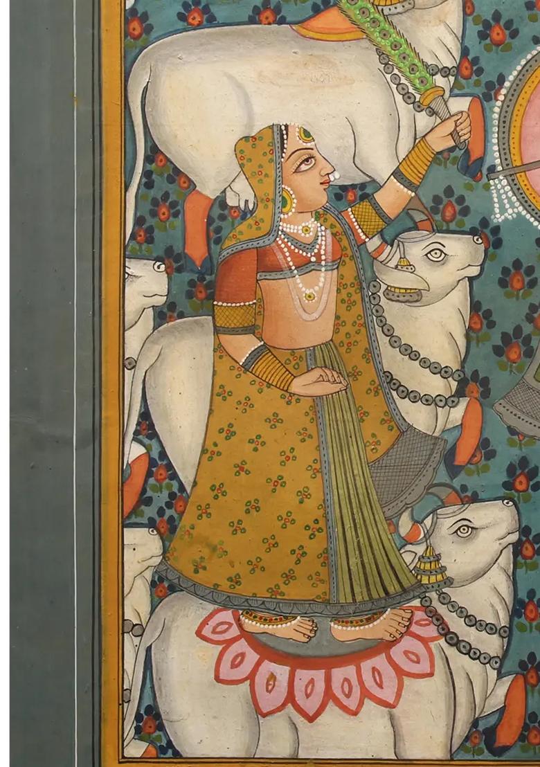 Bhagawan Krishna Playing Flute