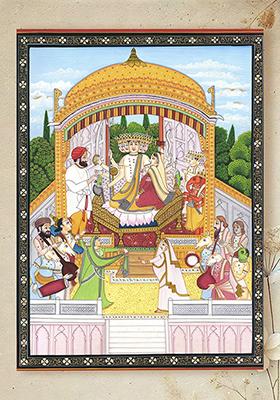 Shrinathji Kamal Talai Divine Artwork Inspired by Shrinathji