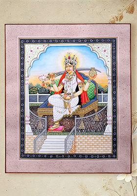 Lord Ganesha Painting Divine Artwork of the Remover of Obstacles