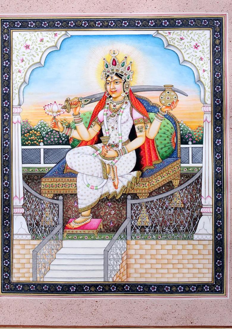 Lord Ganesha Painting Divine Artwork of the Remover of Obstacles