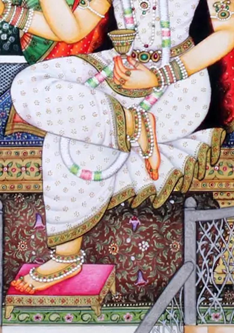 Lord Ganesha Painting Divine Artwork of the Remover of Obstacles