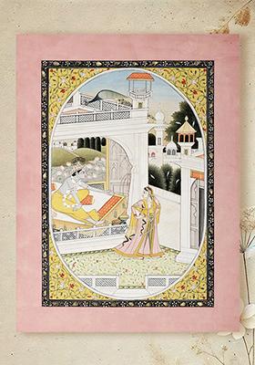 RadhaKrishna A Brief Lovers’ Spat Divine Artwork of Eternal Love