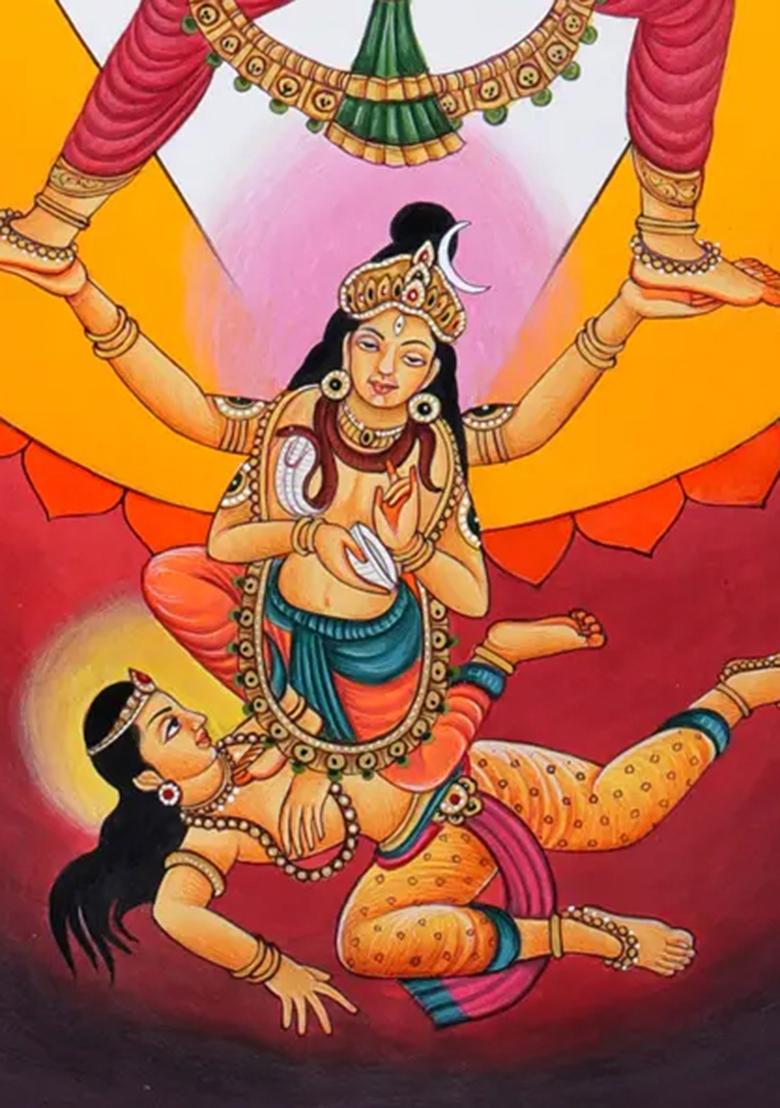 Siddha Lakshmi with Shiva Divine Cosmic Energy