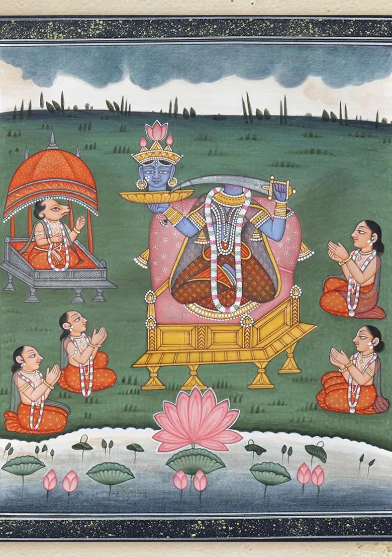 Divine Devi Chhinnamasta Symbol of Transformation