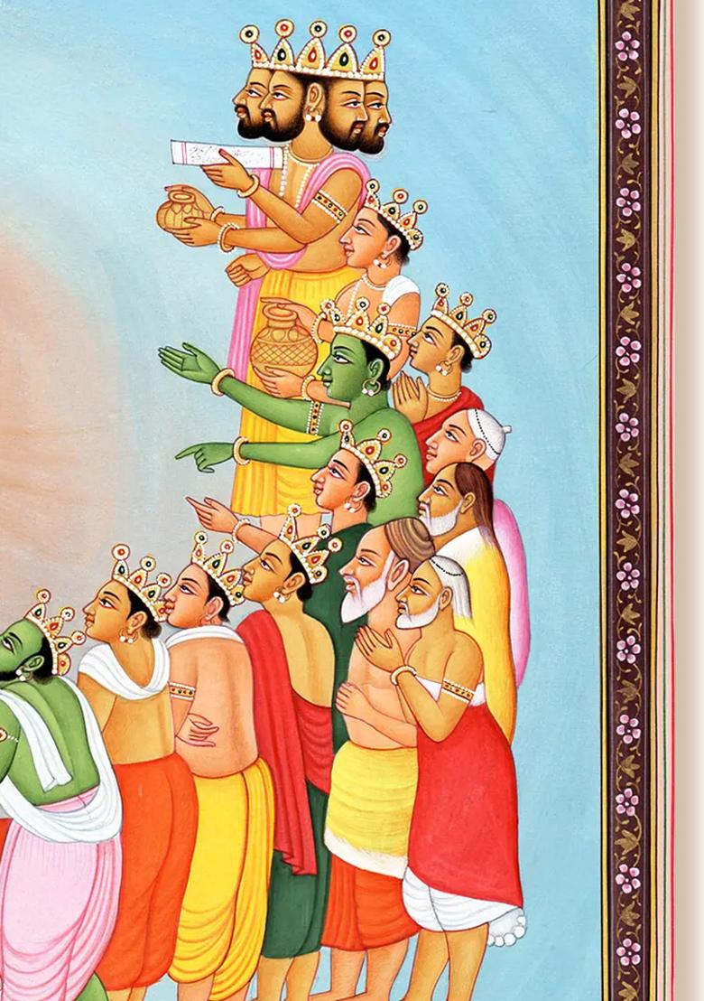 The Divine Creation of Devi Cosmic Feminine Energy