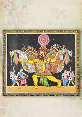 Naga Mystical Serpent in Traditional Indian Art