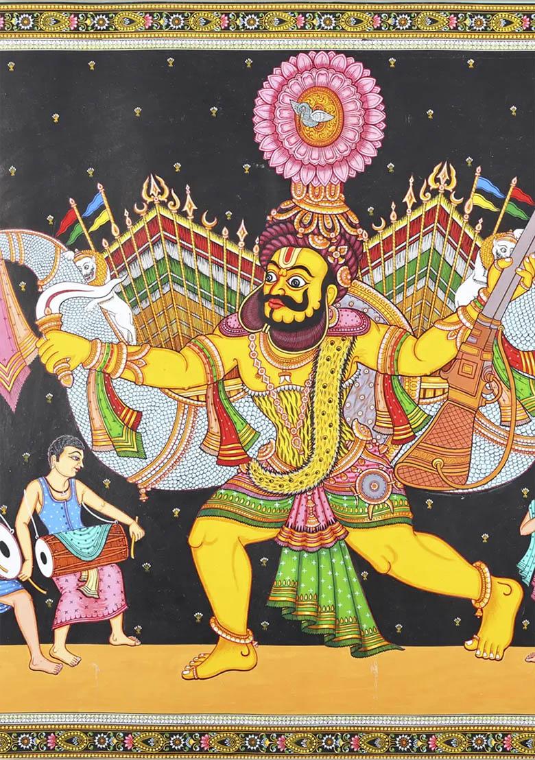 Naga Mystical Serpent in Traditional Indian Art