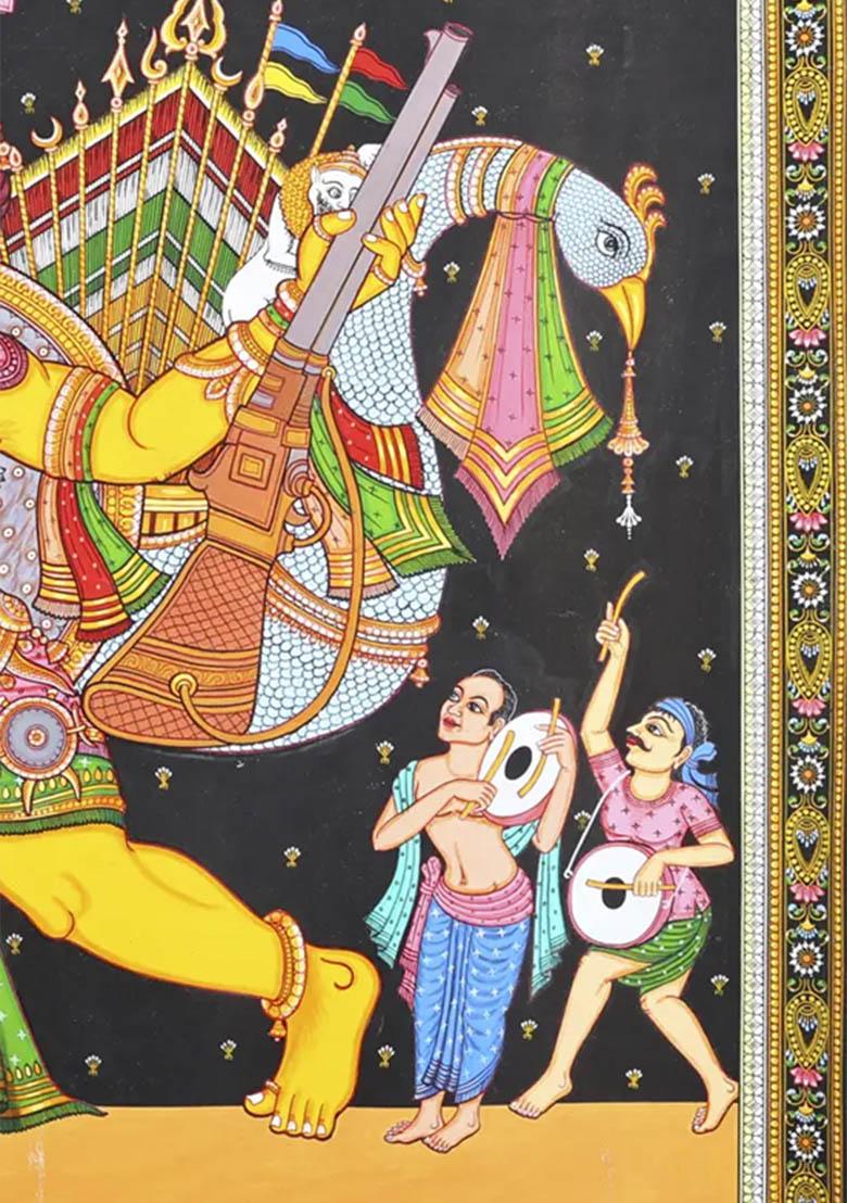 Naga Mystical Serpent in Traditional Indian Art