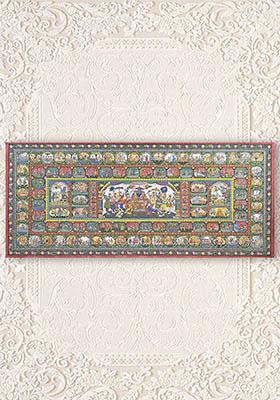 Lord Rama’s Darbar Traditional Indian Painting Ramayana Art