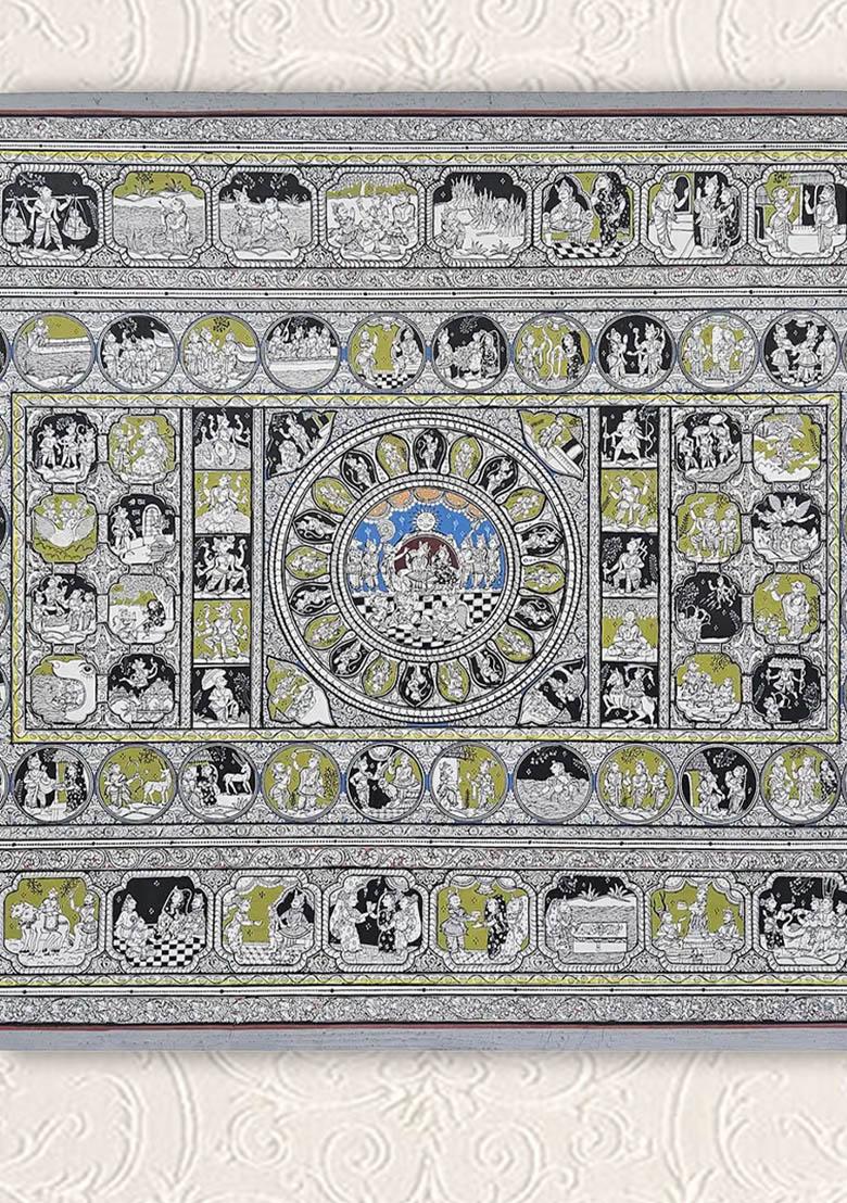 Ramayan Story Traditional Indian Art Depiction