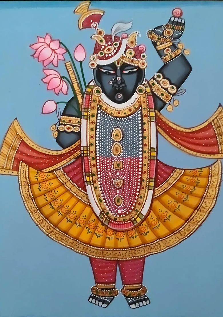 Shrinathji in Royal Attire A Masterpiece Pichwai Painting