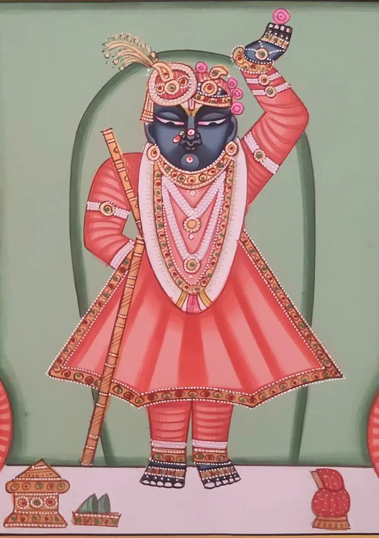 Regality of Shrinathji An Exquisite Pichwai Painting