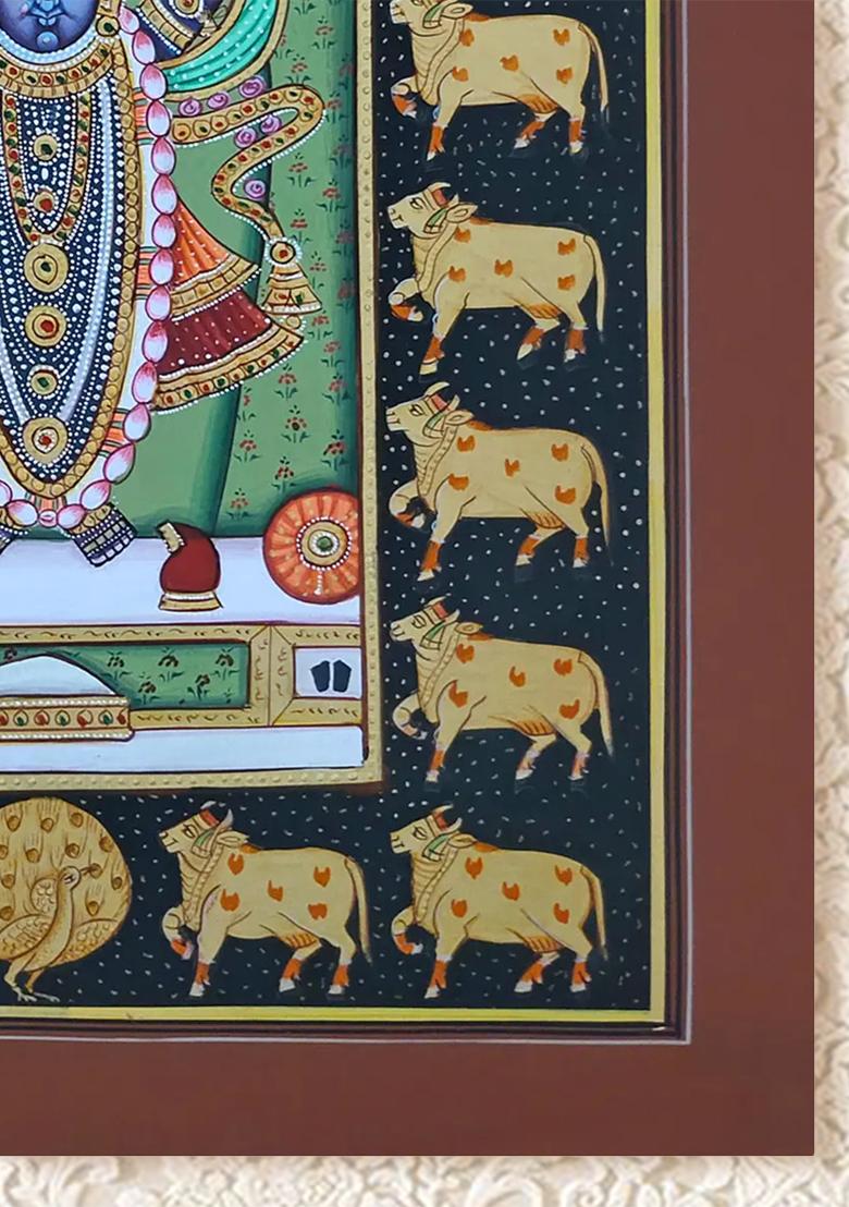 Shrinathji Beloved of Cows Pichwai Painting