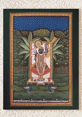 Shrinathji Divine Darshan Pichwai Painting