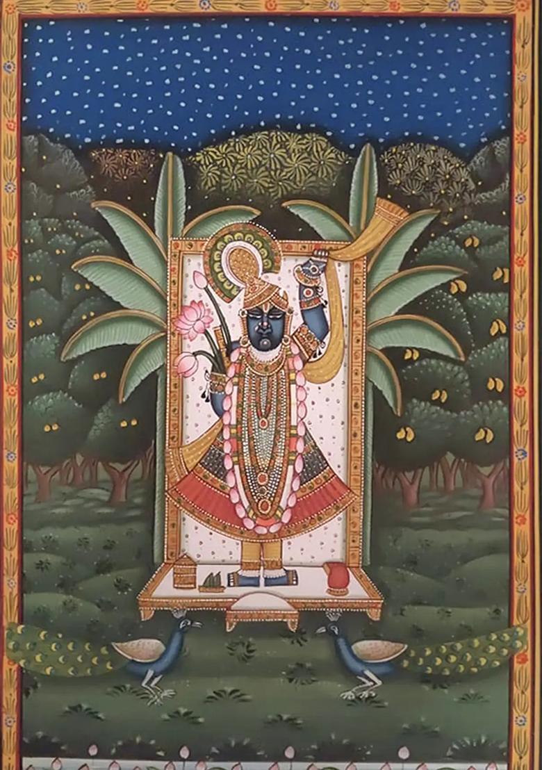 Shrinathji Divine Darshan Pichwai Painting