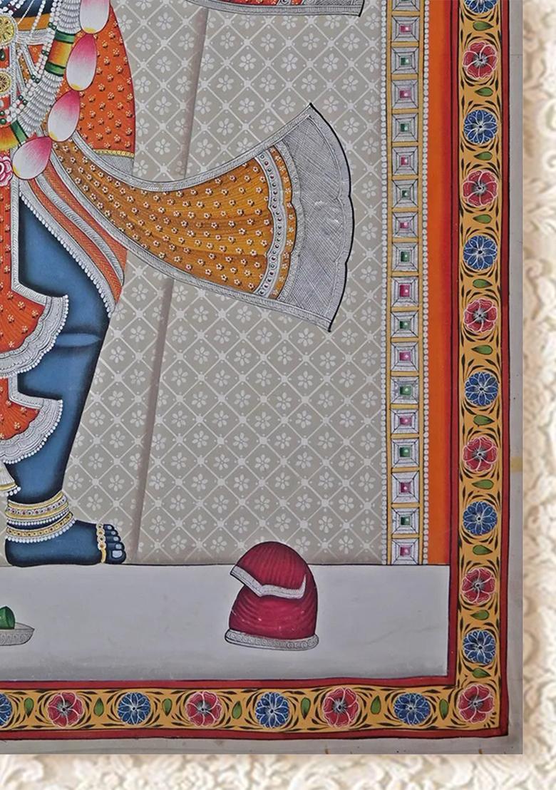 The Divine Shrinathji Pichwai Painting