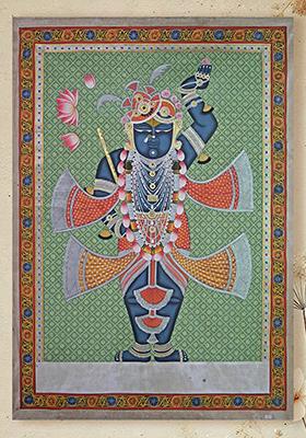 Manmohana Shrinathji Pichwai Painting