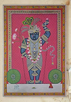 Vishnu Roopam Shrinathji Pichwai Painting