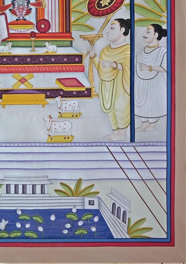 Gopashtami Darshan of Shrinathji Pichwai Painting