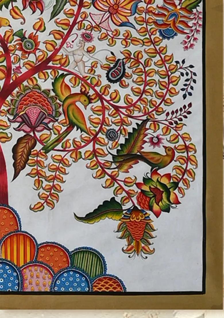 Tree of Life with Nature Traditional Folk Art