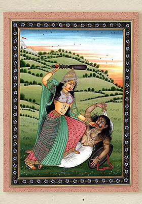 Goddess Bagalamukhi The Destroyer of Evil