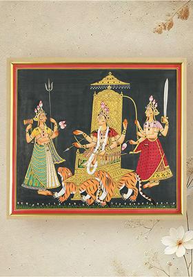 Mahadevi’s Emergence from the Cosmic Void Divine Feminine Awakening