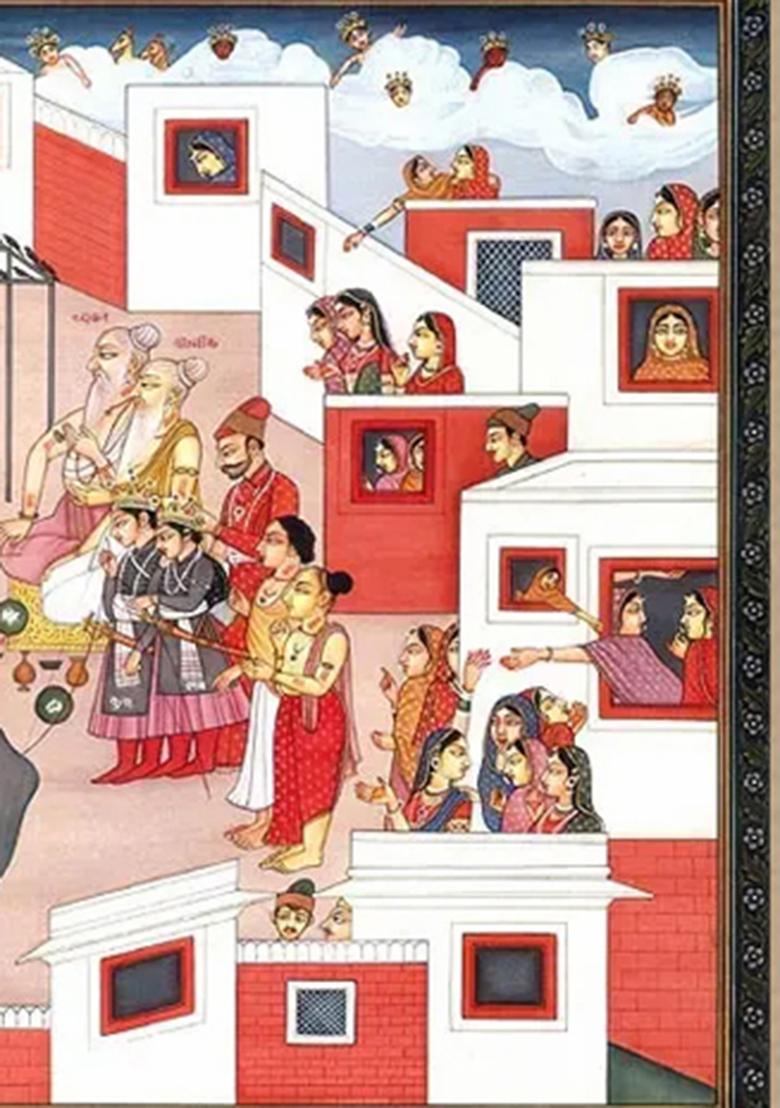 Sita Enters the Earth A Divine Departure from the Ramayana