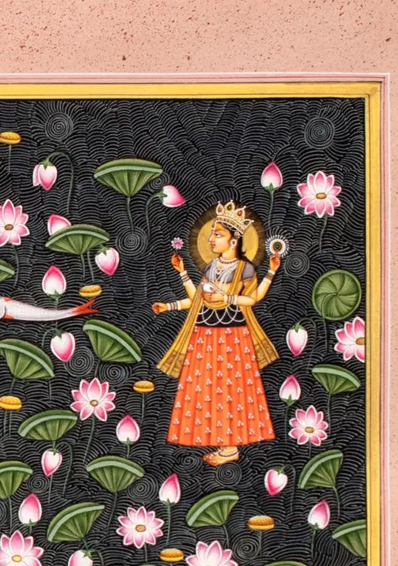 Lord Vishnu Slays Madhu and Kaitabh Devi Mahatmya Divine Cosmic Battle