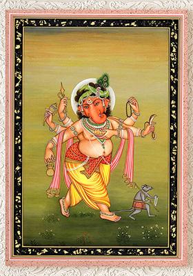 Ganesha Traverses The Countryside A Celebration of Divine Grace